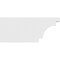 Ekena Millwork Standard Mediterranean Architectural Grade PVC Rafter Tail, 6"W X 10"H X 24"L RFTP06X10X24MED - alternate 3